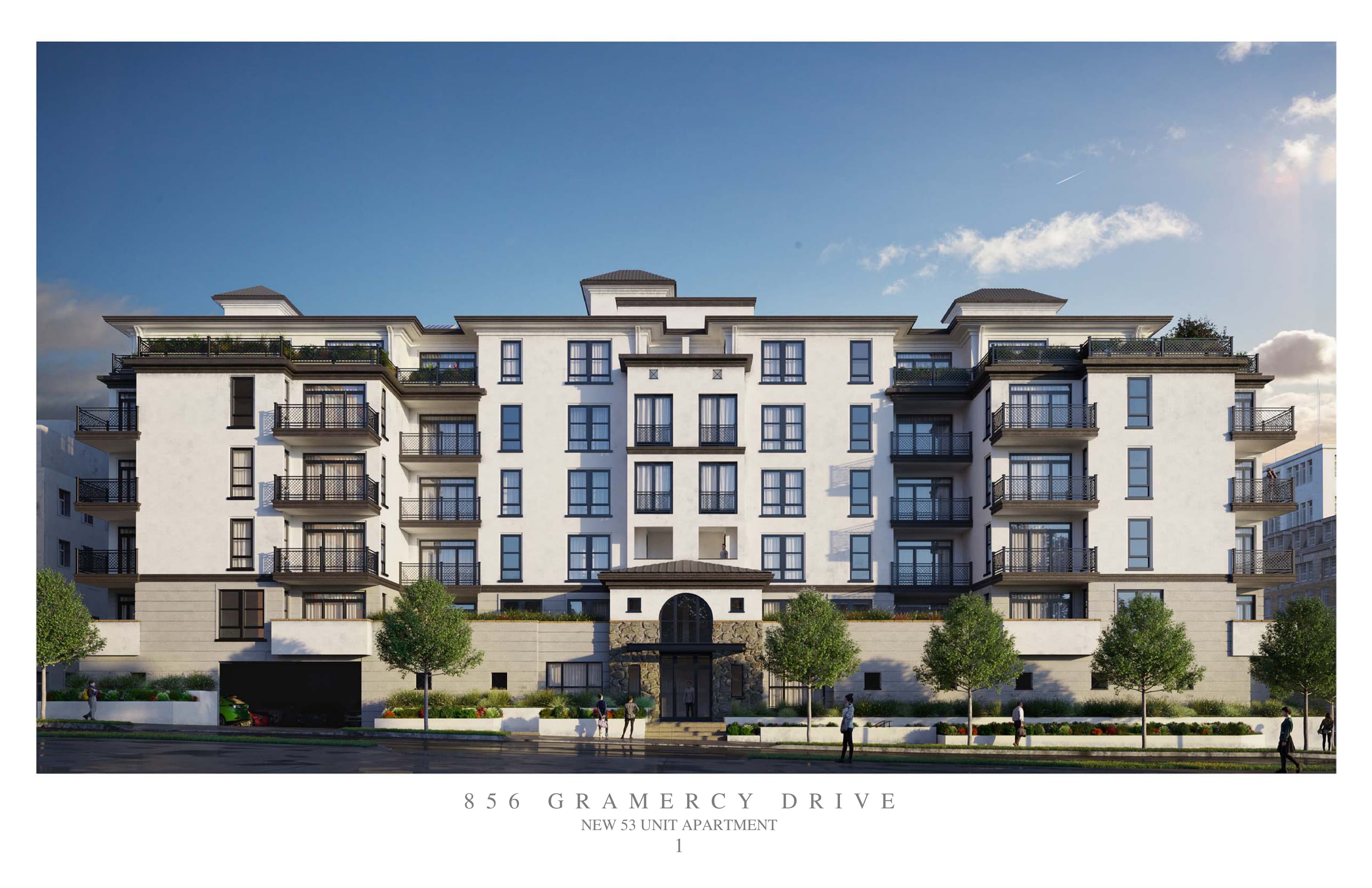 $23.7M to Build Apartments at 856 S Gramercy Drive